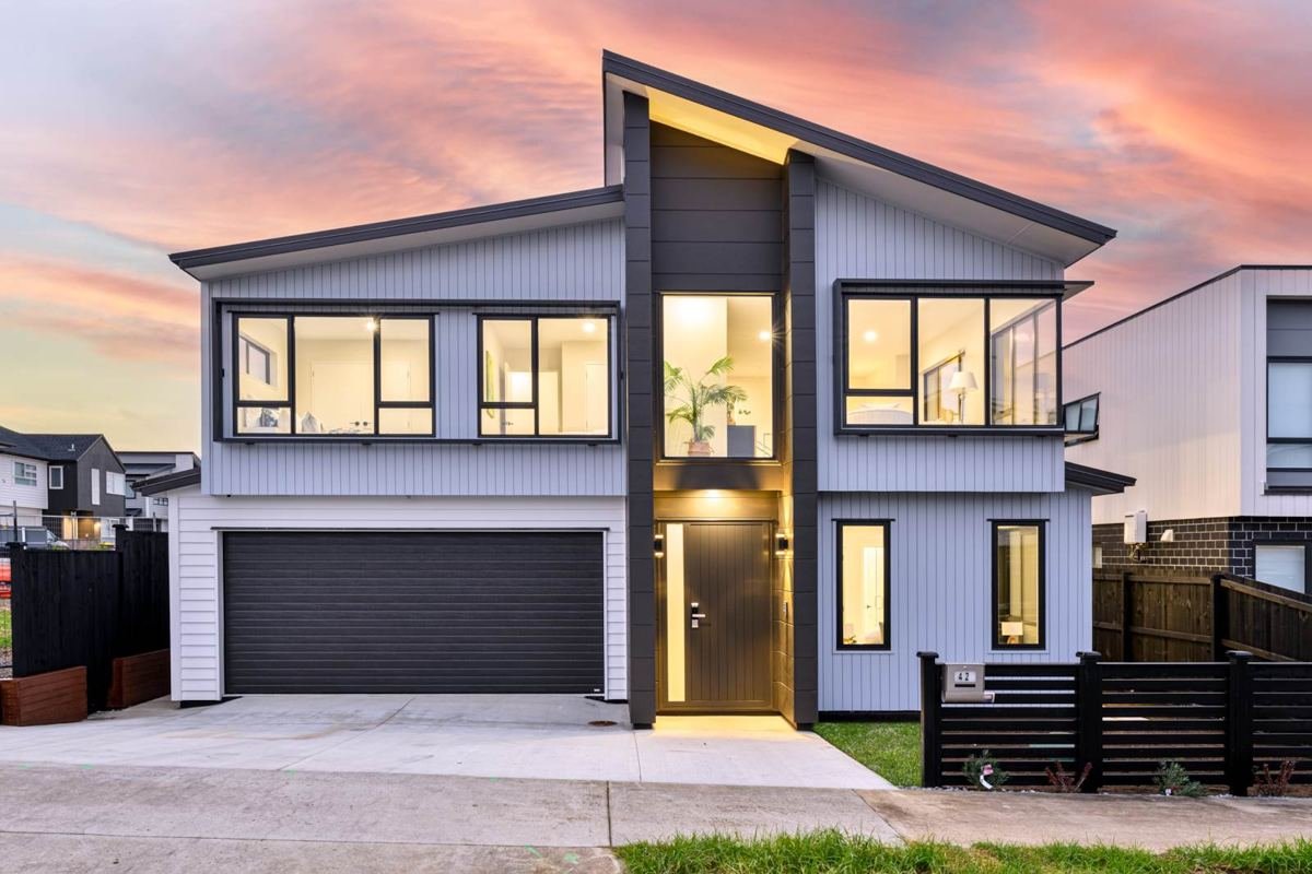 Two-storey home in Hobsonville built by Forest Building
